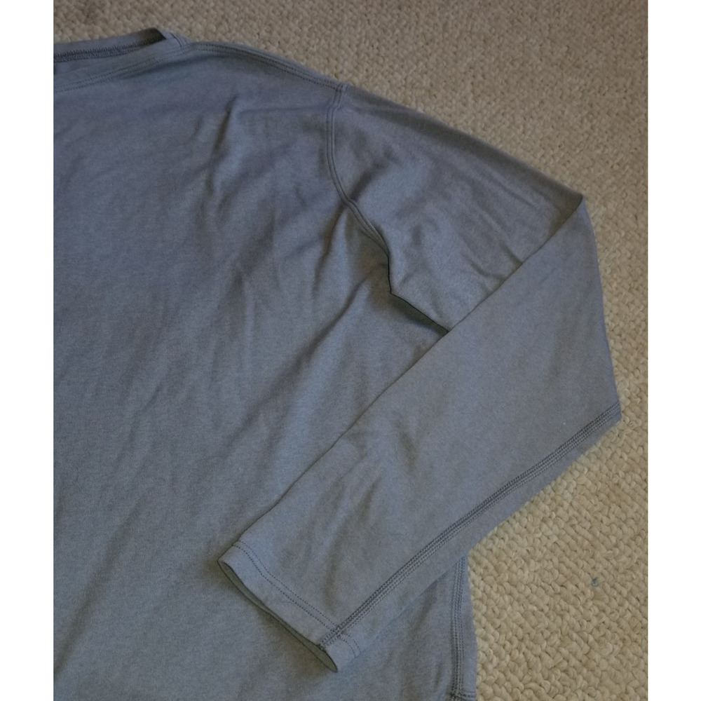 Womens Top-LULULEMON-blue stretch knit pullover Athleisure Performance-XL - Picture 3 of 4